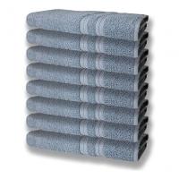 8 Toalhas Grande Super Felpudas E Grossa 80x150 Azul - 1