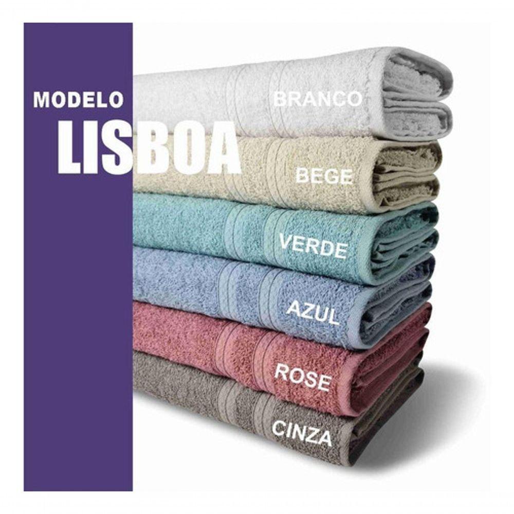 7 Toalhas Grande Felpudas E Grossa 80x150 4 Azul 3 Bege - 2