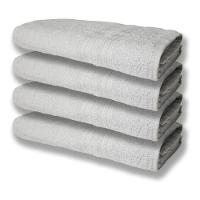 8 Toalhas Grande Felpudas E Grossa 80x150 4 Branco 4 Bege - 4