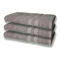 7 Toalhas Felpudas E Grossa 80x150 4 Bege 3 Cinza - 3