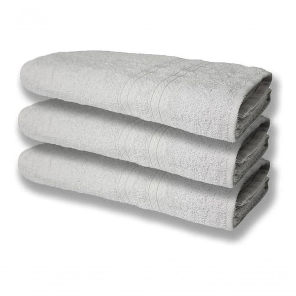 7 Toalhas Felpudas E Grossa 80x150 3 Branco 2 Bege 2 Rosê - 5