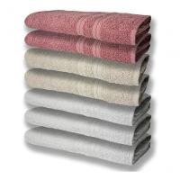 7 Toalhas Felpudas E Grossa 80x150 3 Branco 2 Bege 2 Rosê - 1