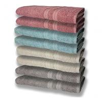 8 Toalhas Grande Felpudas Grossa 80x150 2 Cz 2 Bg 2 Vd 2 Rê - 1