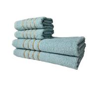 Kit 8 Toalhas Grandes Montreal 4 Banhos 4 Rostos Verde+bege - 6