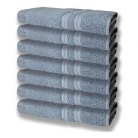 7 Toalhas Grande Super Felpudas E Grossa 80x150 Azul - 1