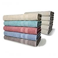 Kit 10 Toalhas Gigante Lisboa 100% Algodão Sortidos + Bege - 1