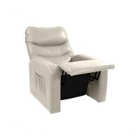 Poltrona Reclinável Punto 1 Lugar Sintético Bege Matrix - 2