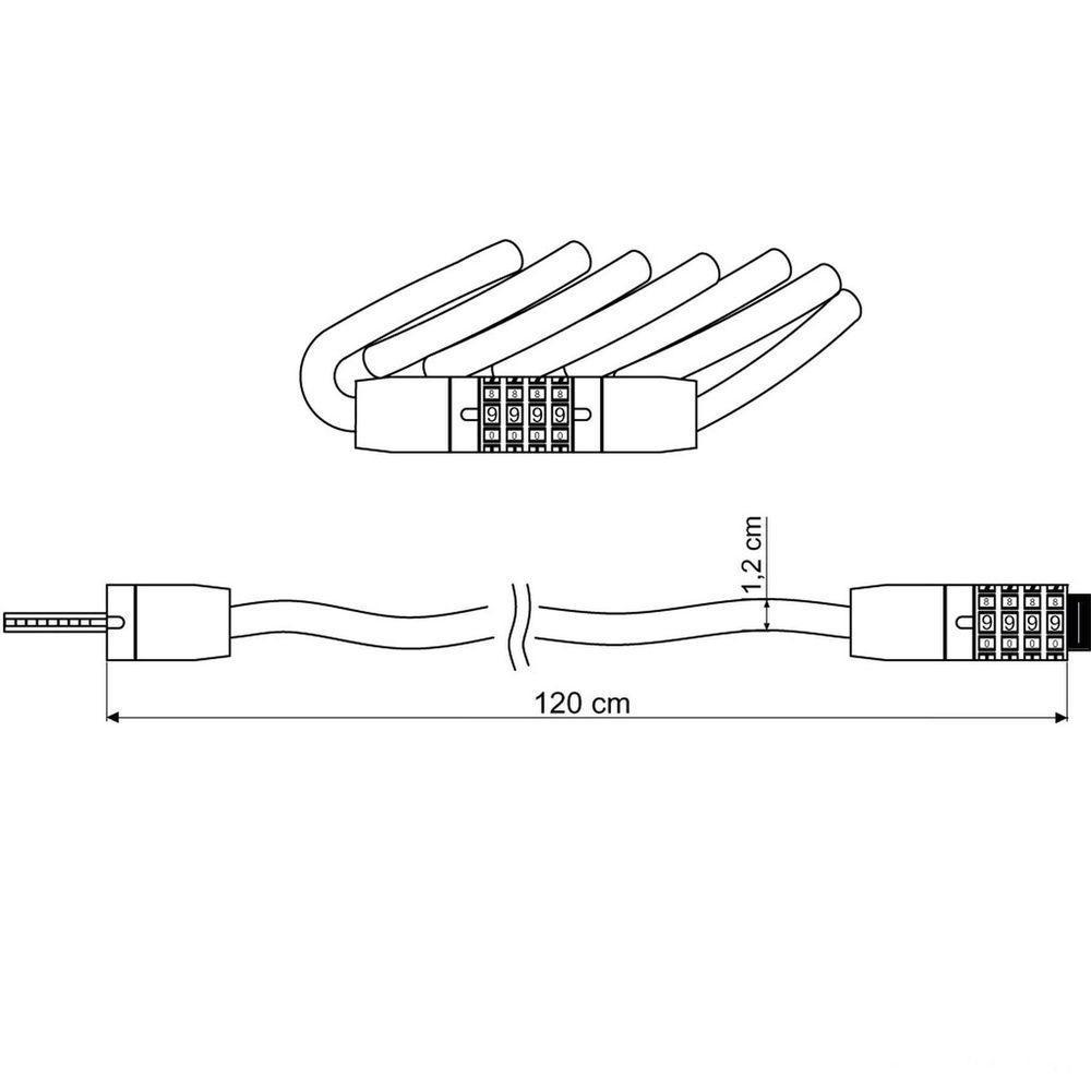 Cadeado Para Bicicleta Tramontina Com Segredo Tramontina - 5