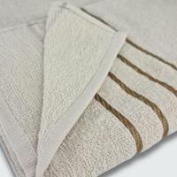 Jogo De Toalhas 8 Pe?a Cole??o Montreal 100% Algod?o Marrom+bege - 2