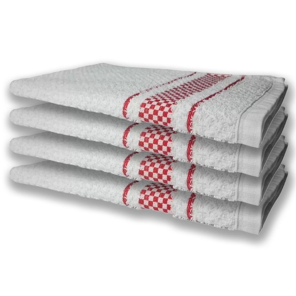 12 Panos De Prato Atoalhado Felpudo Premium Pr+vm+vd - 4