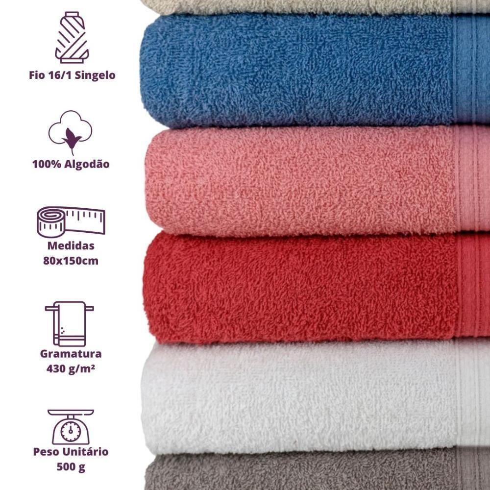 Toalha De Rosto Itália Soft 45x80cm 420g/m² - 4