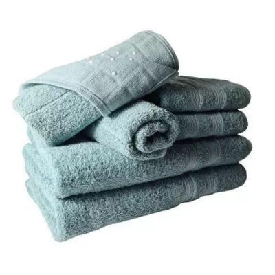 Jogo Toalhas 2 Banhos 2 Rostos 2 Pisos Grande Grossa Verde