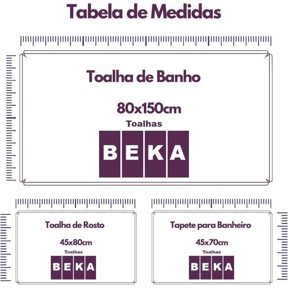Jogo De Toalhas Gigante Itália Soft 2 Banhão + 2 Rosto + 2 Tapete Luxo 100% Algodão - Cinza - 7