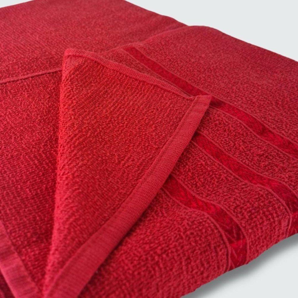 Toalhas P/ Secar Pet 2 Peças Beka 70x125 Cm 100% Algodão Vermelho - 2