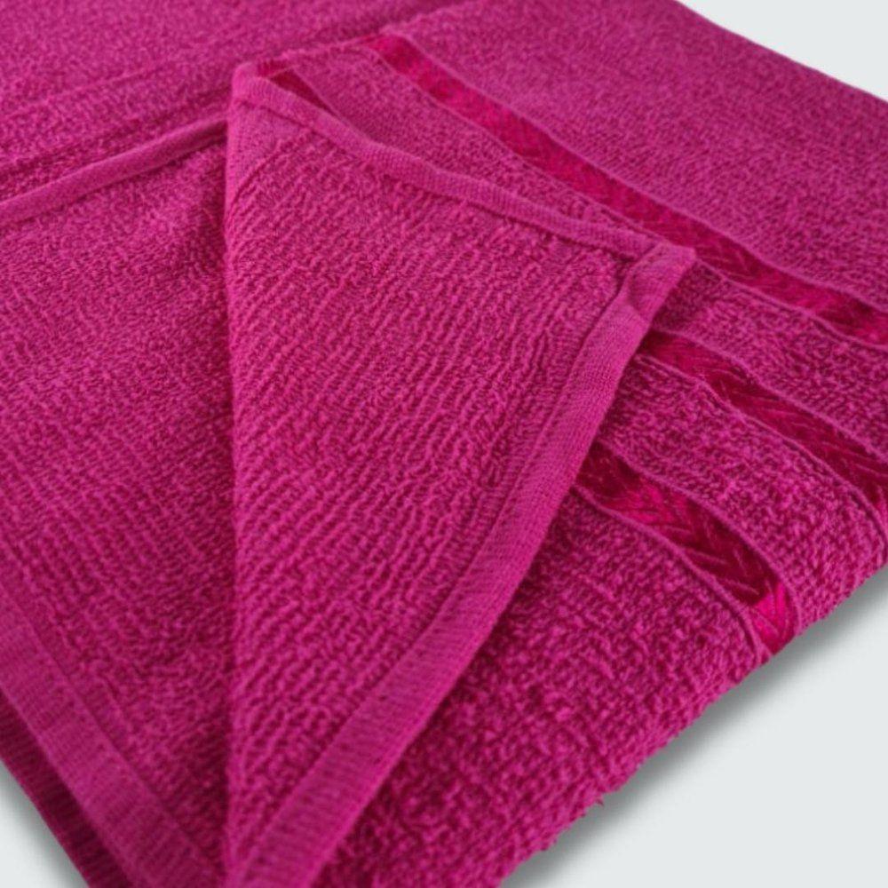 Toalhas Para Pet 2 Peças Beka 70x125 Cm 100% Algodão Rosa Pink - 2
