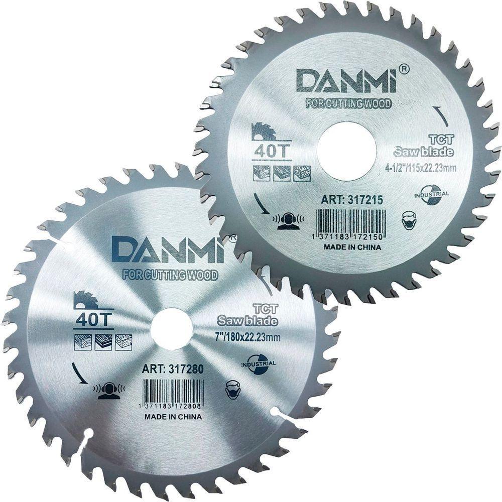 Kit 2 Lamina Disco De Corte Metal Prata Circular 115/1180mm - 1