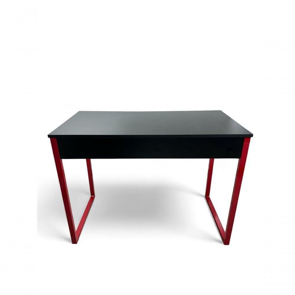 Mesa De Escritório Estilo Industrial Home Office Preto - 8