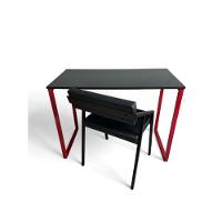 Mesa De Escritório Estilo Industrial Home Office Preto