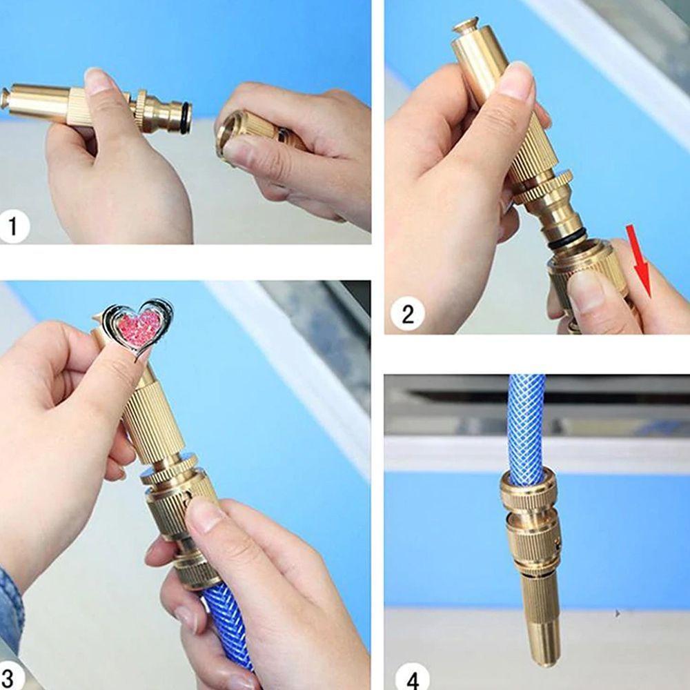 Bocal De Mangueira Pistola De Alta Pressão Jardinagem - 7