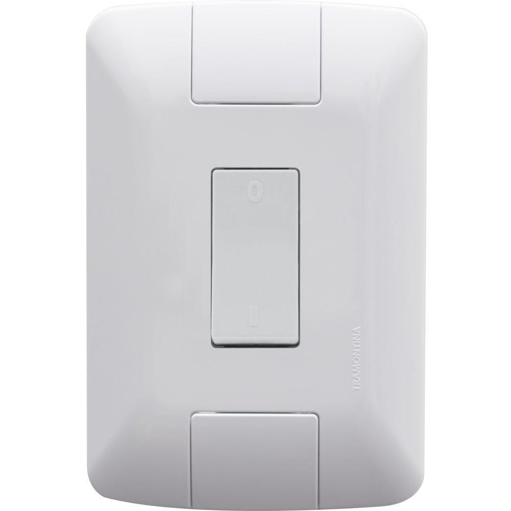 Kit 20 Conjunto 4x2 Com 1 Interruptor Bipolar Tramontina 10a - 1