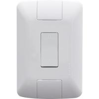 Kit 20 Conjunto 4x2 Com 1 Interruptor Bipolar Tramontina 10a - 1