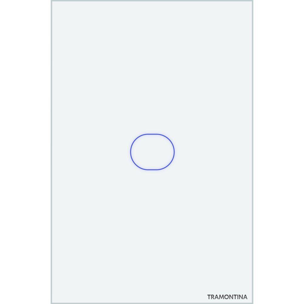 Interruptor Touch Smart Tramontina Branco Com 1 Canal - 2