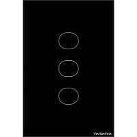 Interruptor Touch Smart Tramontina Preto Com 3 Canais - 1