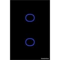 Interruptor Touch Smart Tramontina Preto Com 2 Canais - 2