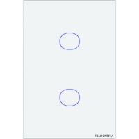 Interruptor Touch Smart Tramontina Branco Com 2 Canais - 2