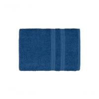 Jogo De Toalha Montreal 2 Banho 2 Rosto 1 Piso - 5pçs 100% Algodão Azul