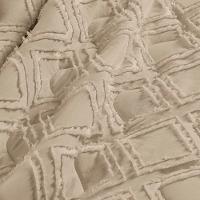 Kit Cobre Leito Colcha Adele Casal Padrão Dupla Face Micropercal 300 Fios 3 Peças - Cáqui - 2