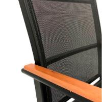 Jogo De Mesa Ripada 90cm 4 Cadeiras Perpétua Ombrelone 3m Com Base Preto