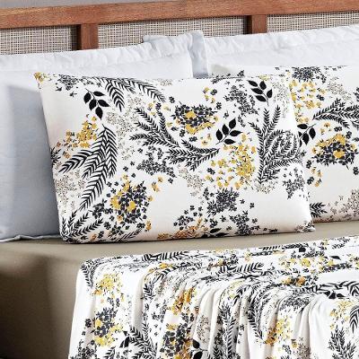 Jogo De Cama Malha King Quality 04 Peças Blossom