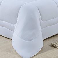 Edredom Dupla Face 100% Algodão Malha Queen Gran Moratta 01 Peça - Branco - 3