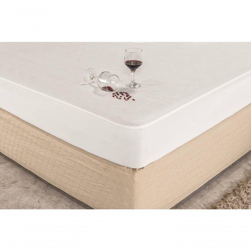 Protetor Impermeável De Colchão Solteiro Mr 01 Peça - Branco - 1