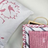 Kit 4 Capas De Almofadas Decorativa Home Rosa - 2