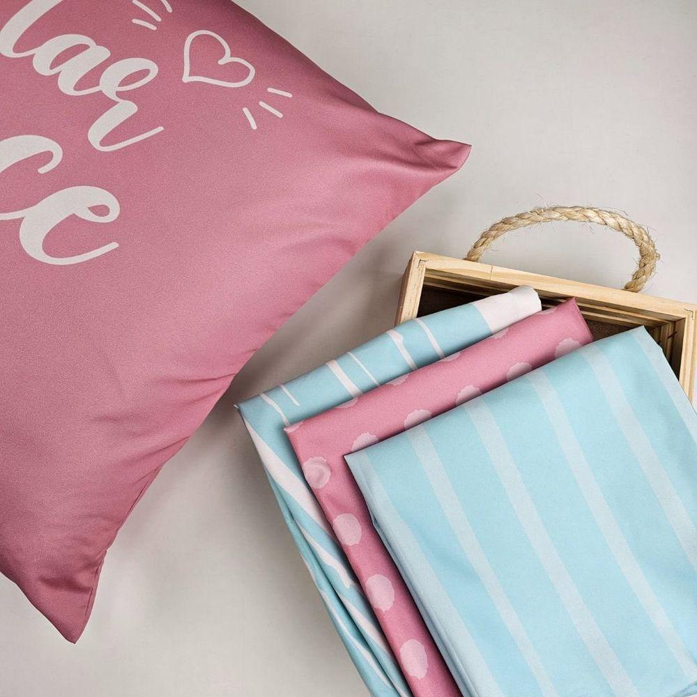 Kit 4 Capas De Almofada Decorativa Doce Lar Rosa - 2