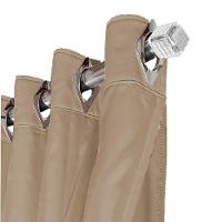 Cortina Sala E Quarto 3,50x2,30 Tecido Blackout Ana Bege - 5