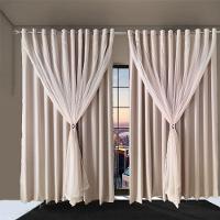 Cortina Sala E Quarto 3,50x2,30 Tecido Blackout Ana Palha - 5