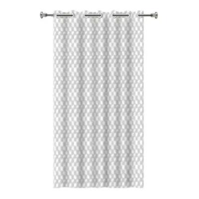 Cortinas Box De Banheiro Com Ilhós 1,38x1,98 3d