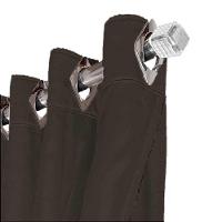 Cortina Sala E Quarto 8,50x2,50 Tecido Blackout Ana Marrom - 5