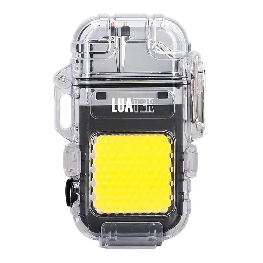 Isqueiro Plasma Recarregável Usb-c A Prova D'água Com Lanterna - 1