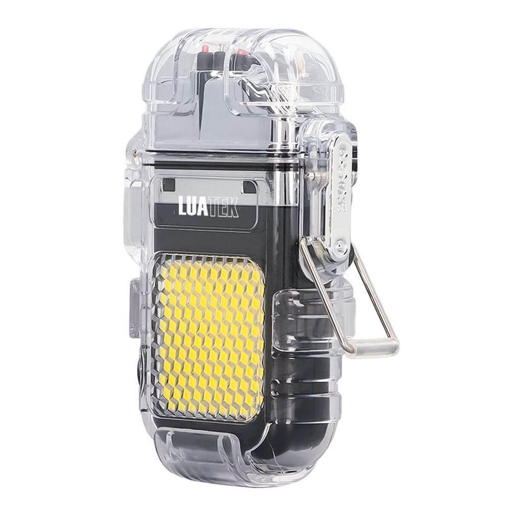 Isqueiro Plasma Recarregável Usb-c A Prova D'água Com Lanterna - 3