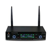 Microfone Duplo Profissional Sem Fio Display Lcd Longo Alcance - 3