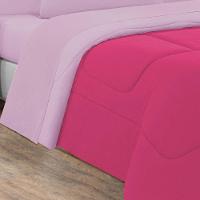 Edredom Malha 100% Algodão Gran Moratta 1 Peça Casal - Pink -rosa Bebê - 3