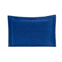 Porta Travesseiro Com Debrum Requinte Liso 01 Peça - Azul Royal - 1