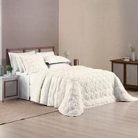 Cobre Leito Aveline Casal Padrão 03 Peças - Off White - 3