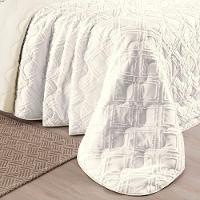 Cobre Leito Aveline Casal Padrão 03 Peças - Off White