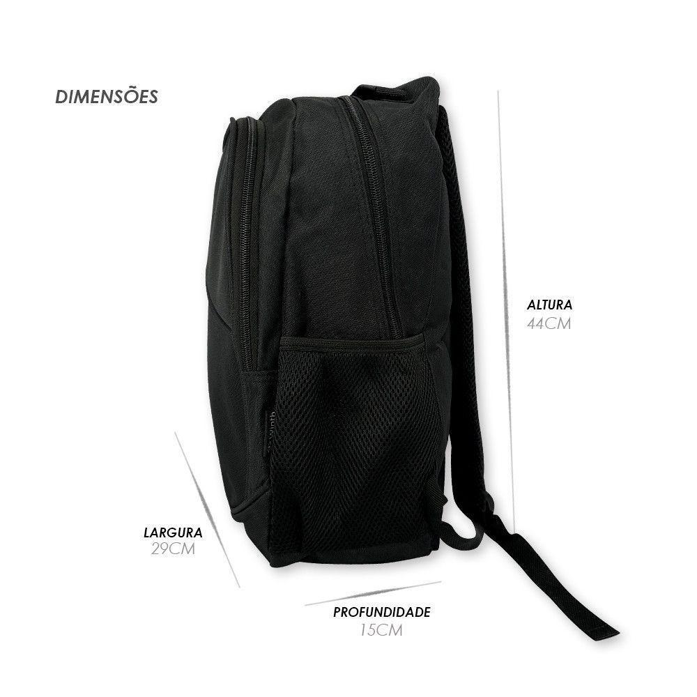 Mochila Notebook Resistente All Black - 4