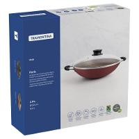 Wok Tramontina Paris Com Revestimento Interno E Externo Em Antiaderente Starflon Max Vermelho - 5